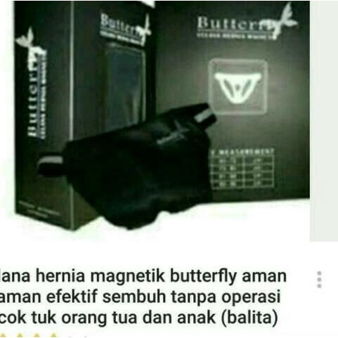AGEN PROMO CELANA DALAM HERNIA MAGNETIK BUTTERFLY