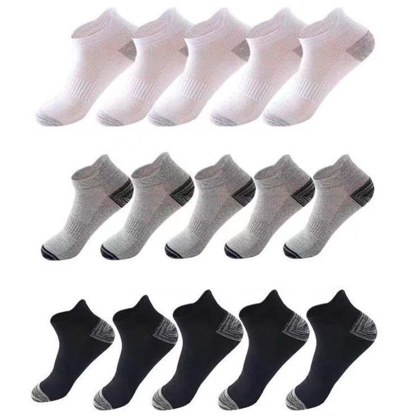 KK009 Kaos Kaki Breathable Sock Olahraga Kerja Kuliah Sekolah Santai