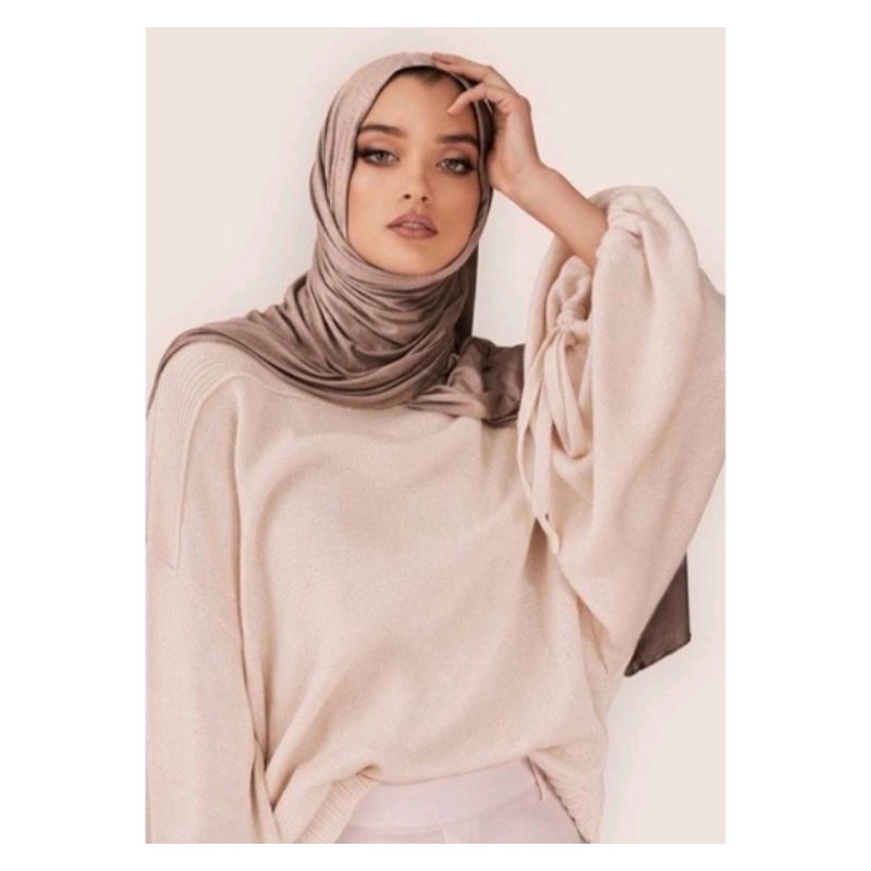 Pashmina kaos rayon turki premium adem turky pashmina
