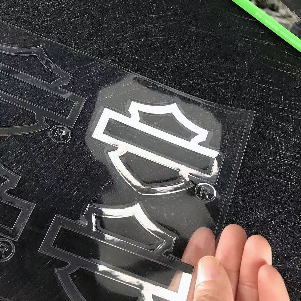 Harley-Davidson 883 Stiker Reflektif Sepeda Motor Lencana Lambang Kerangka Gaya Retro Tangki Bahan Bakar Helm Tangki Bahan Bakar Dekal Modifikasi Tubuh