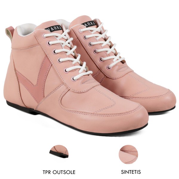 Sepatu Casual Wanita Trendy V 7831 Brand Varka Sepatu Kets Wanita Kuliah Kerja Hangout - Pink