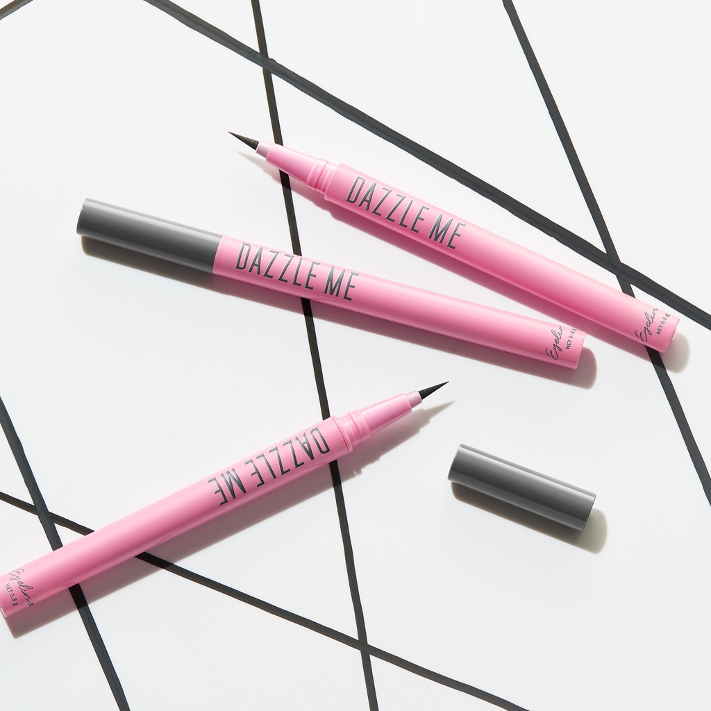 DAZZLE ME Hold On Eyeliner | Long Lasting Bold Eyeliner BPOM - CO