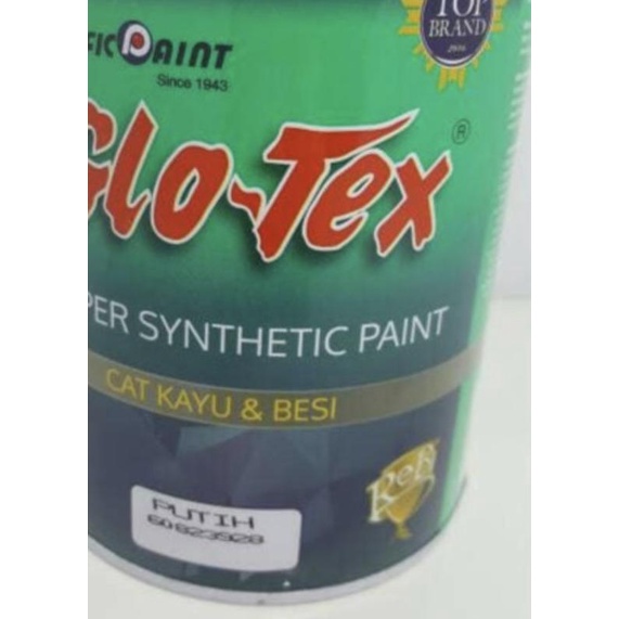 Glotex cat sintetik kayu dan besi