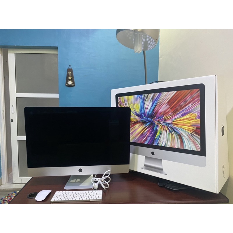 APPLE iMAC 2020 MXWT2ID/27”/3.1GHz 6C/8GB/256GB/RP5300/WLMKB