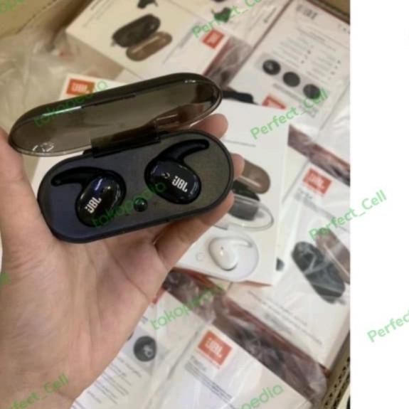 HEADSET BLUETOOTH UBL TWS 4 ERSI 5.0 EARBUDS STEREO WIRELESS. - Hitam