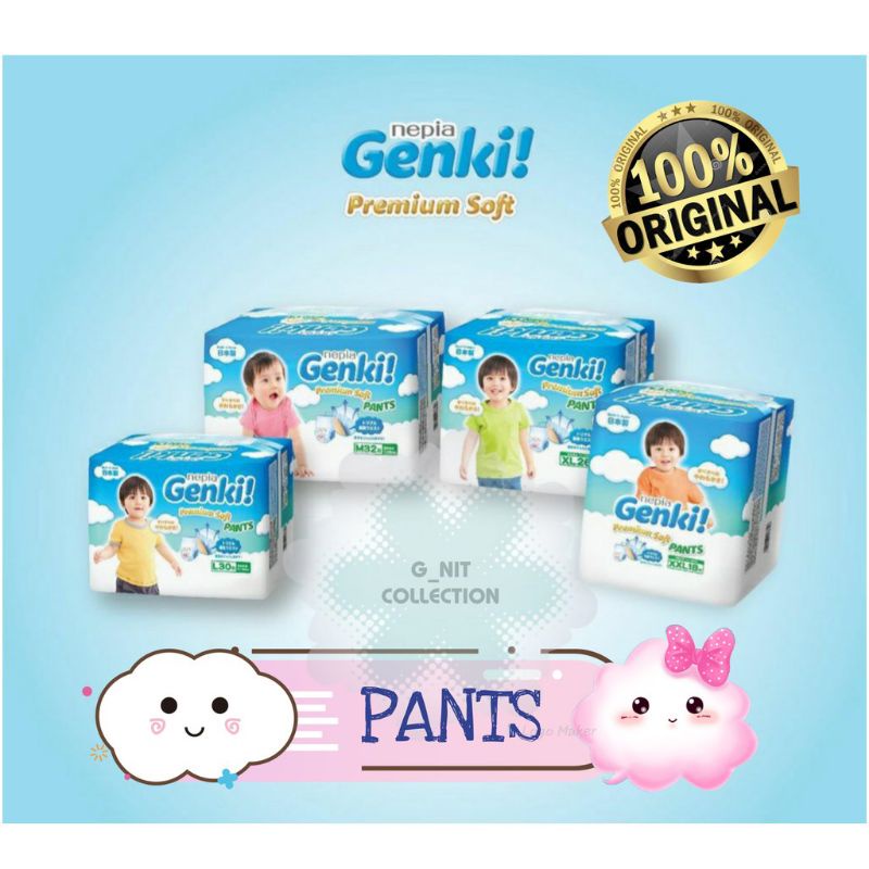 GENKI Pempers Bayi Celana