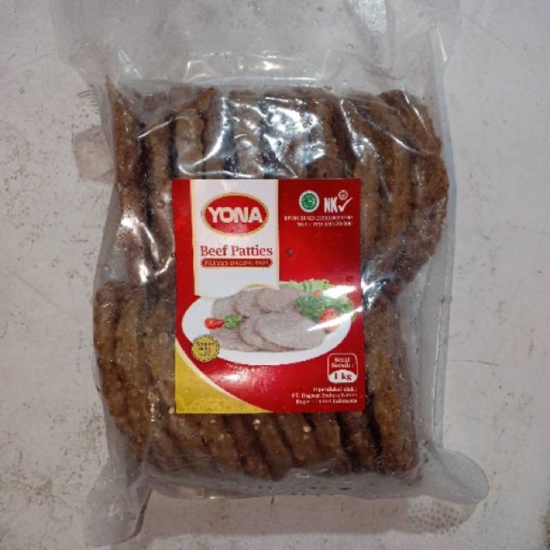 

YONA beef paties 1kg