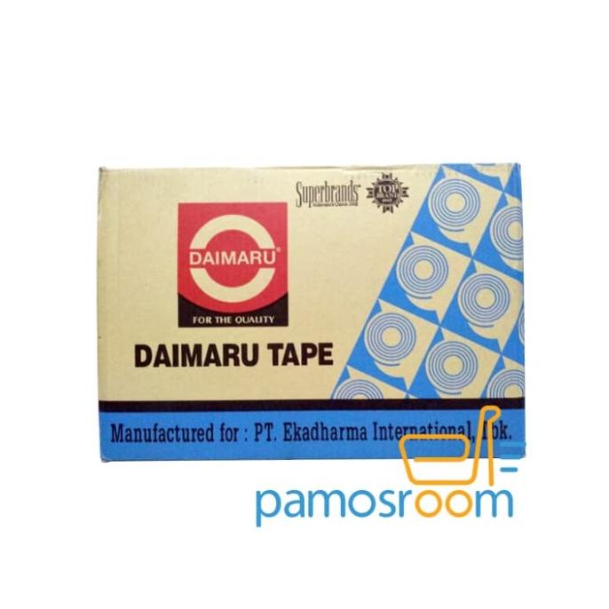 

PROMO GILA 100 DUS LAKBAN DAIMARU BENING 90 YARD 2 INCH .1 DUS @72ROLL