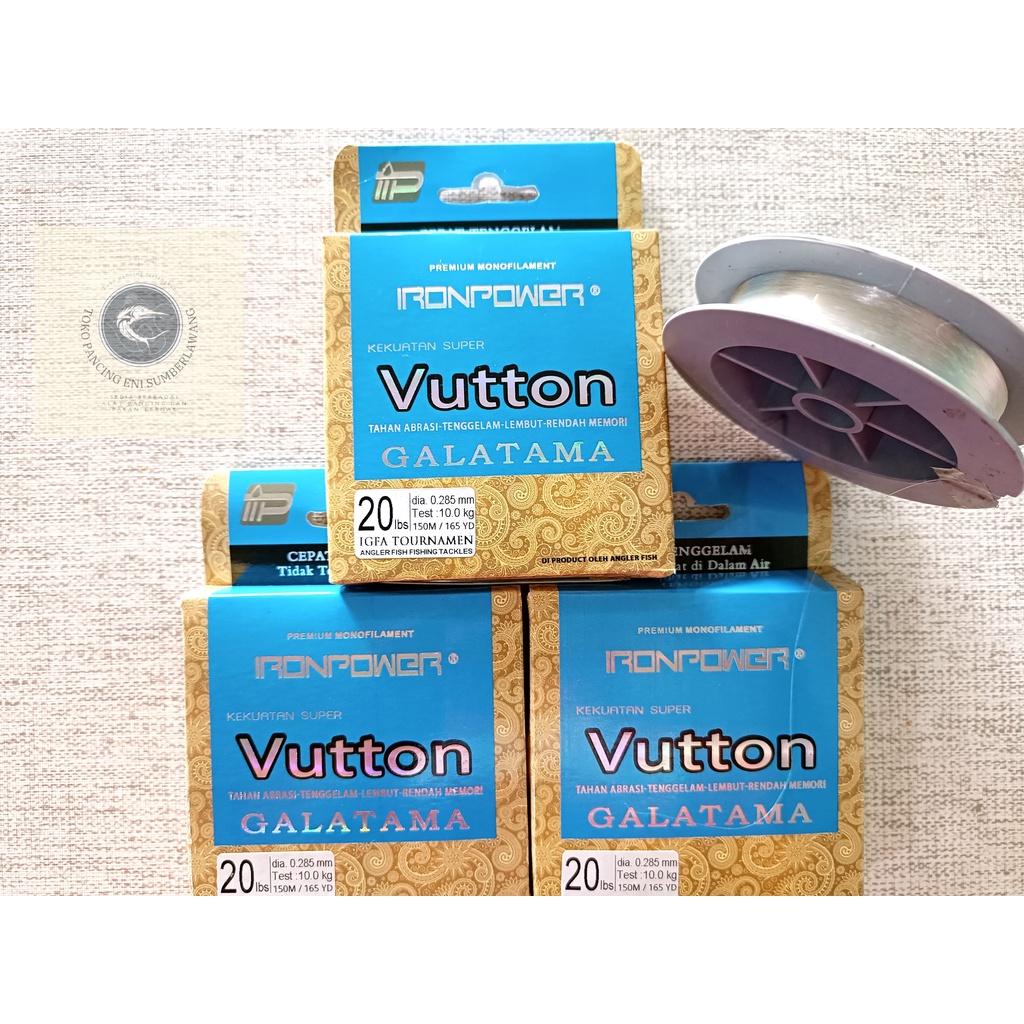 senar pancing ironpower vutton