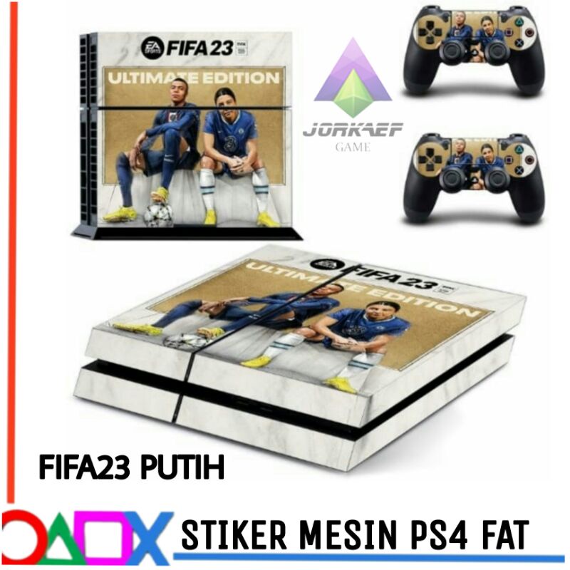 STIKER MESIN PS 4 FAT FREE STIKER STIK PS4