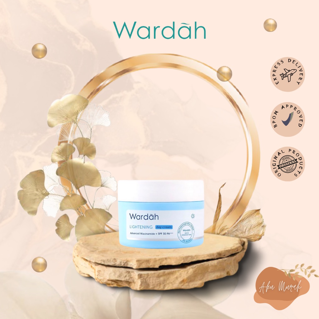 ✨ AKU MURAH ✨ Wardah Lightening Day Cream Advanced Niacinamide / Pelembab Kulit Kering