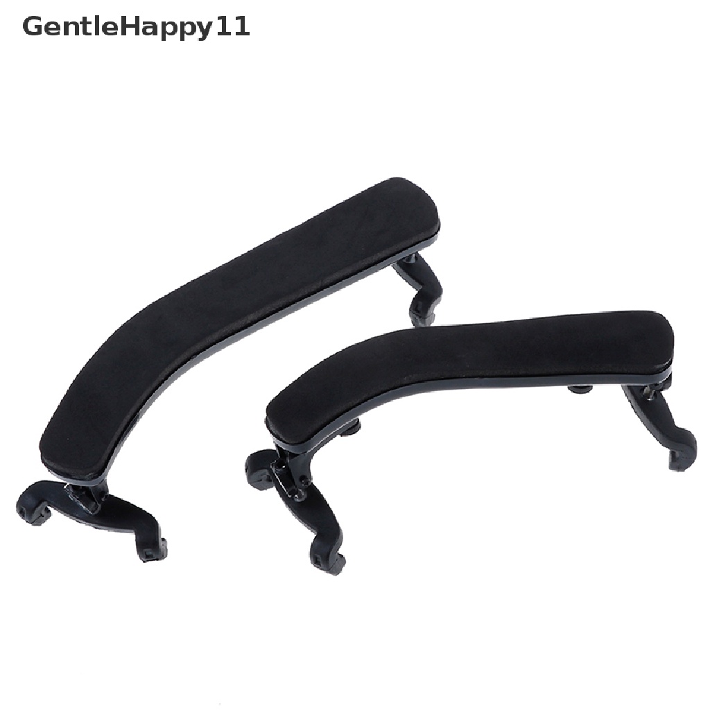 Gentlehappy violin shoulder rest adjustable pad support Untuk Biola1/2-4 /4 1/8-1/4 id Hitam