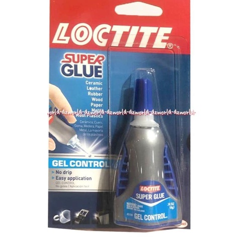 

Loctite Super Glue Gel Control Lem Serbaguna Perekat Multifungsi 4gr
