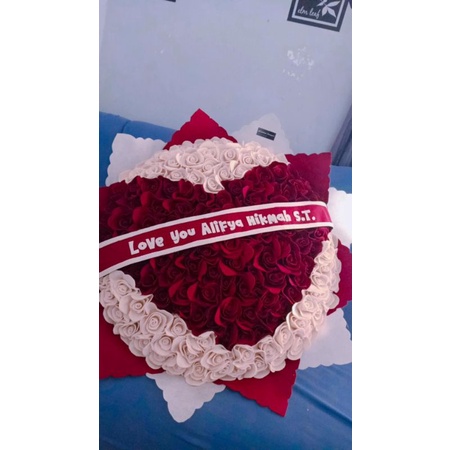 Exp Lama (COD) Buket bunga buket bunga flanel buket wisuda ultah buket bunga super besar Berkualitas