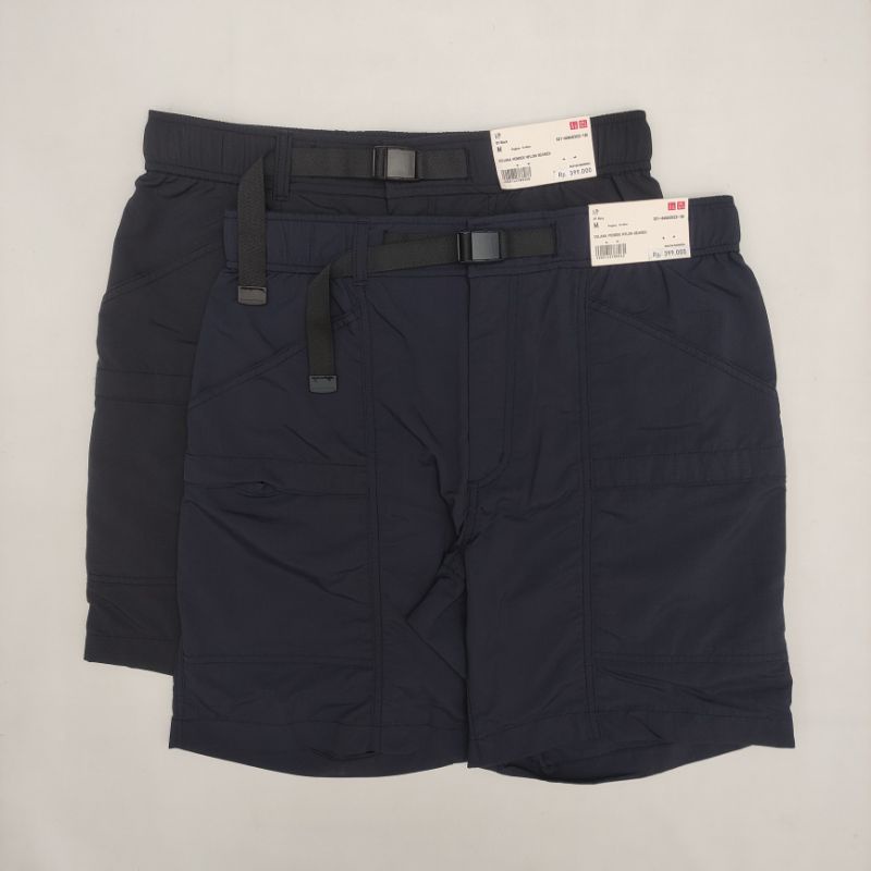 Celana Pendek Utility UNIQLO Nylon Geared Short Pants New Original Resmi
