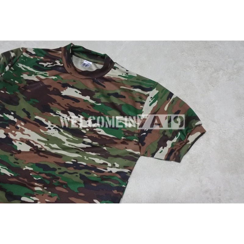 Kaos Pendek Dryfit Loreng KASAD Terbaru TNI AD