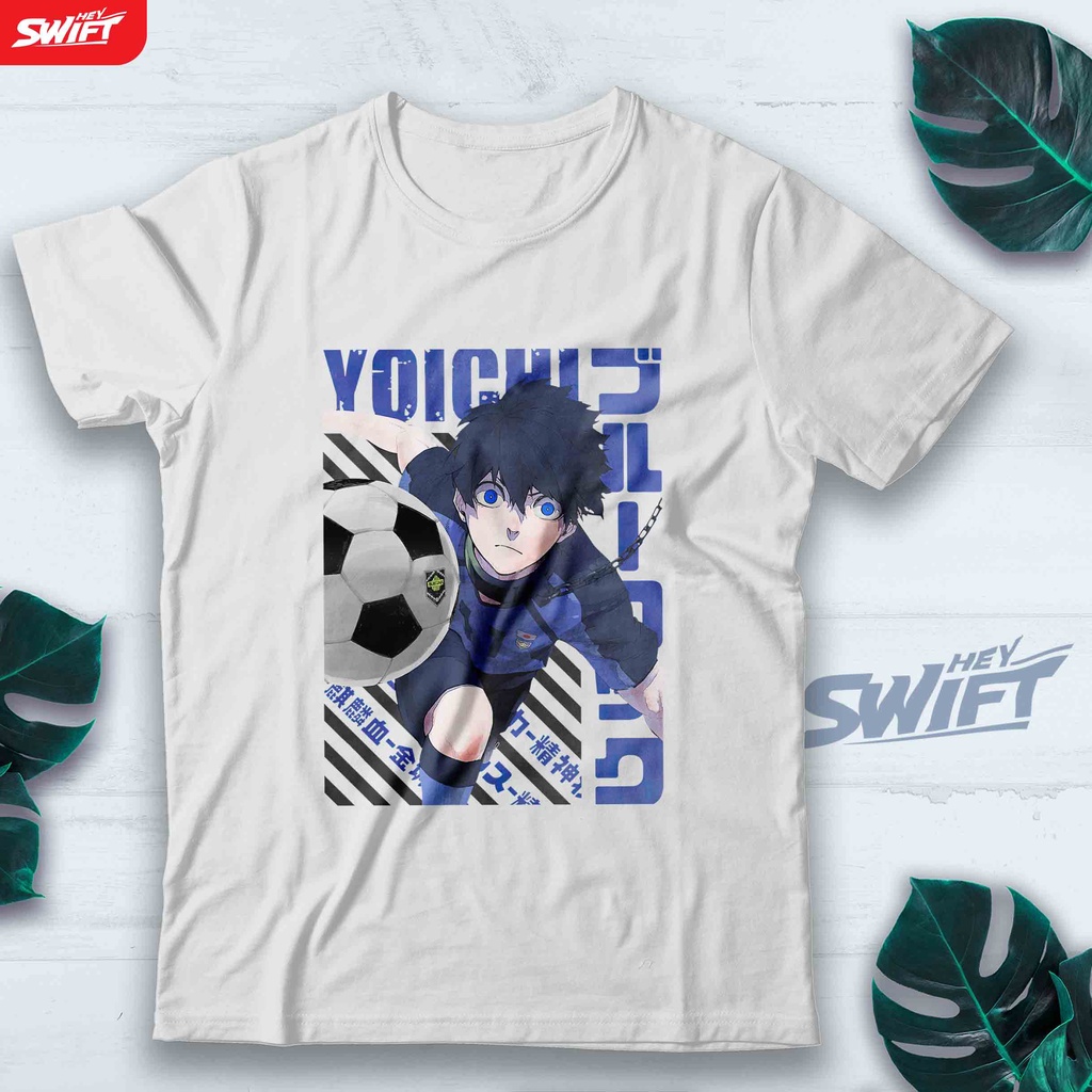 KAOS Blue Lock - Yoichi Isagi anime TSHIRT BAJU DISTRO
