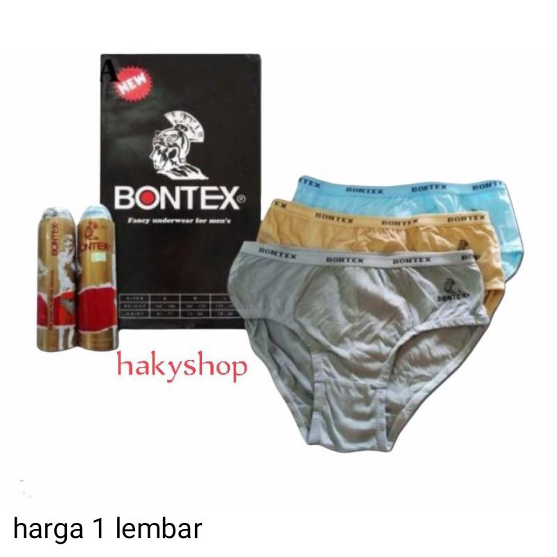 Celana dalam pria bontex botol