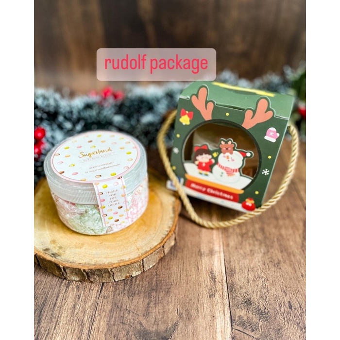 

(COD) hampers christmas xmas isi mochi, fruit tart - rudolf