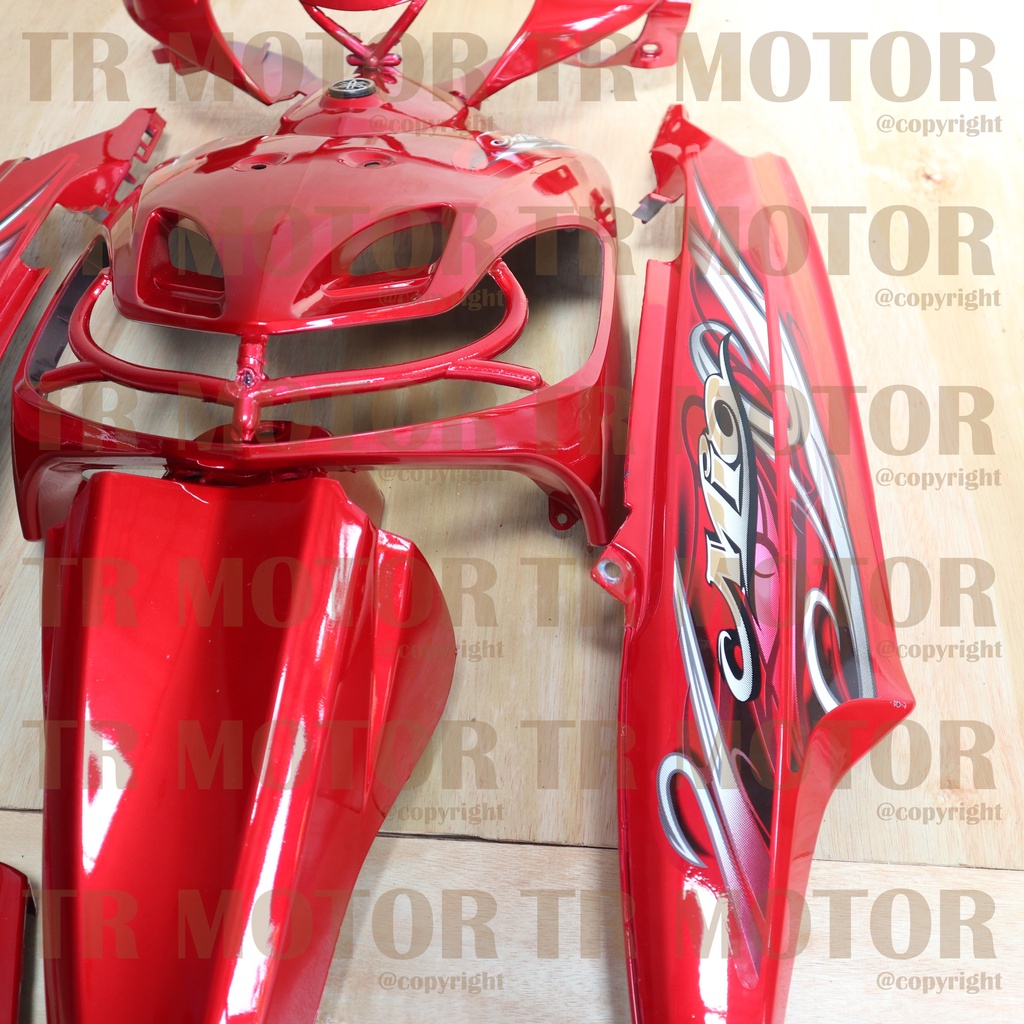 Body Mio Sporty Full Set 2010 Merah Body Halus Mio Sporty Mio New