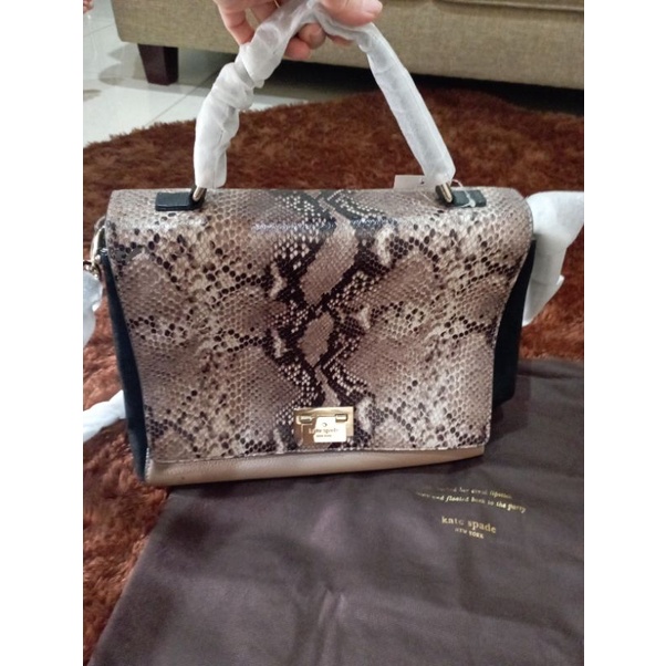 TAS KATE SPADE SNAKE SKIN AUTHENTIC