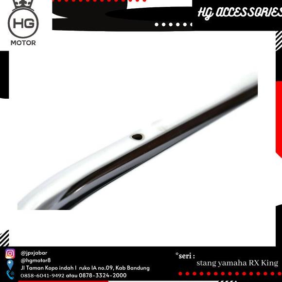 STANG STIR CHROM RX KING YAMAHA ORIGINAL