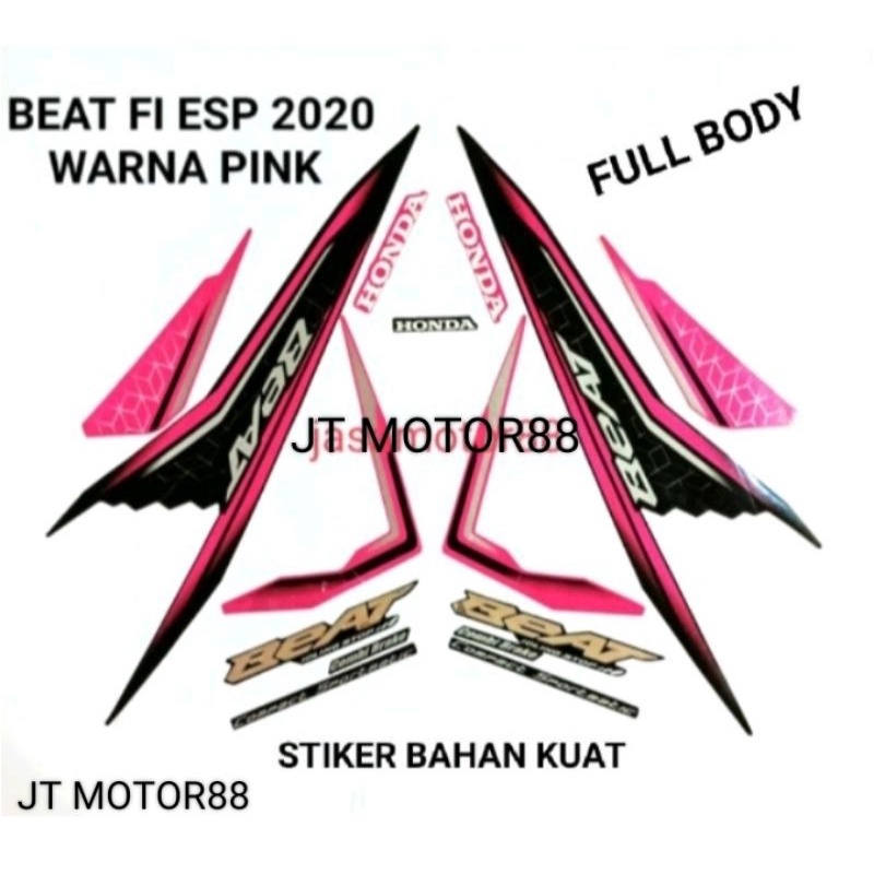 LIS BODY STIKER BEAT FI ESP 2020 WARNA PINK