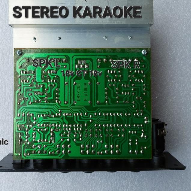 pcb kit mesin speaker aktif stereo dms 1200 platinum dms1200 tip 3055