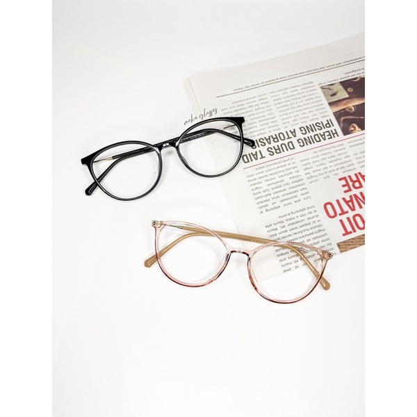 MOKUGLASSES Kacamata Frame Oval 8146