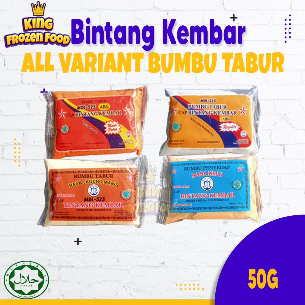 Bintang Kembar Bumbu Tabur All Variant 50G