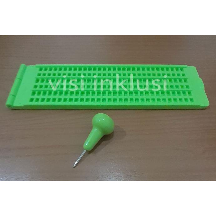 

BISA COD Alat Tulis Tunanetra - Riglet 6 Baris 30 sel /ALAT TULIS AESTHETIC/ALAT TULIS SEKOLAH/ALAT TULIS SET/ALAT TULIS LENGKAP/ALAT TULIS ANAK/ALAT TULIS LUCU