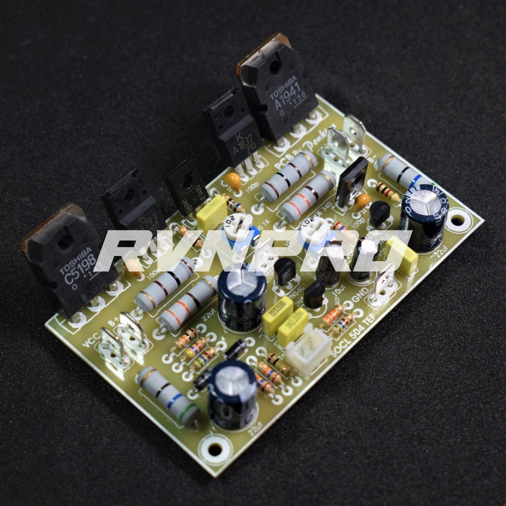Jual Kit Driver SOCL 504 TEF Plus Bias Servo, Part Original, PCB Fiber