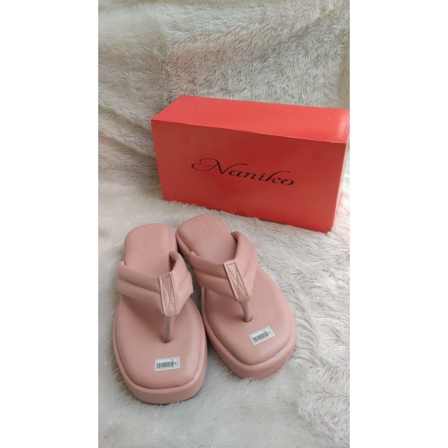 SANDAL FLAT NANIKO MODEL JEPIT - ll