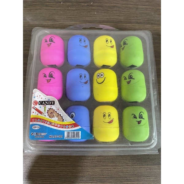 

rautan pensil bentuk smile kotak satuan