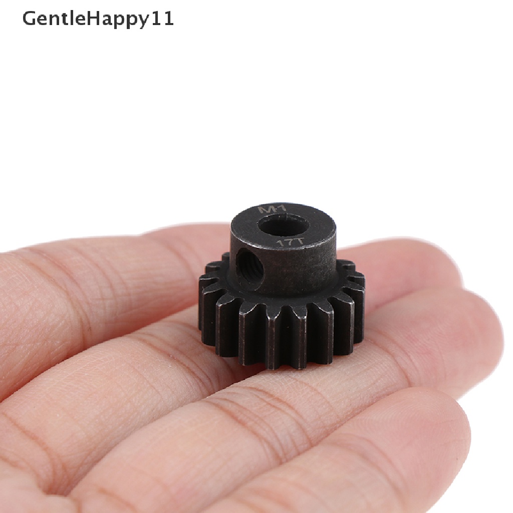 Gentlehappy M1 5mm 11t 13t 15t 17t 19t pinion motor gear combo kit Untuk 1per8 rc Mobil motor id