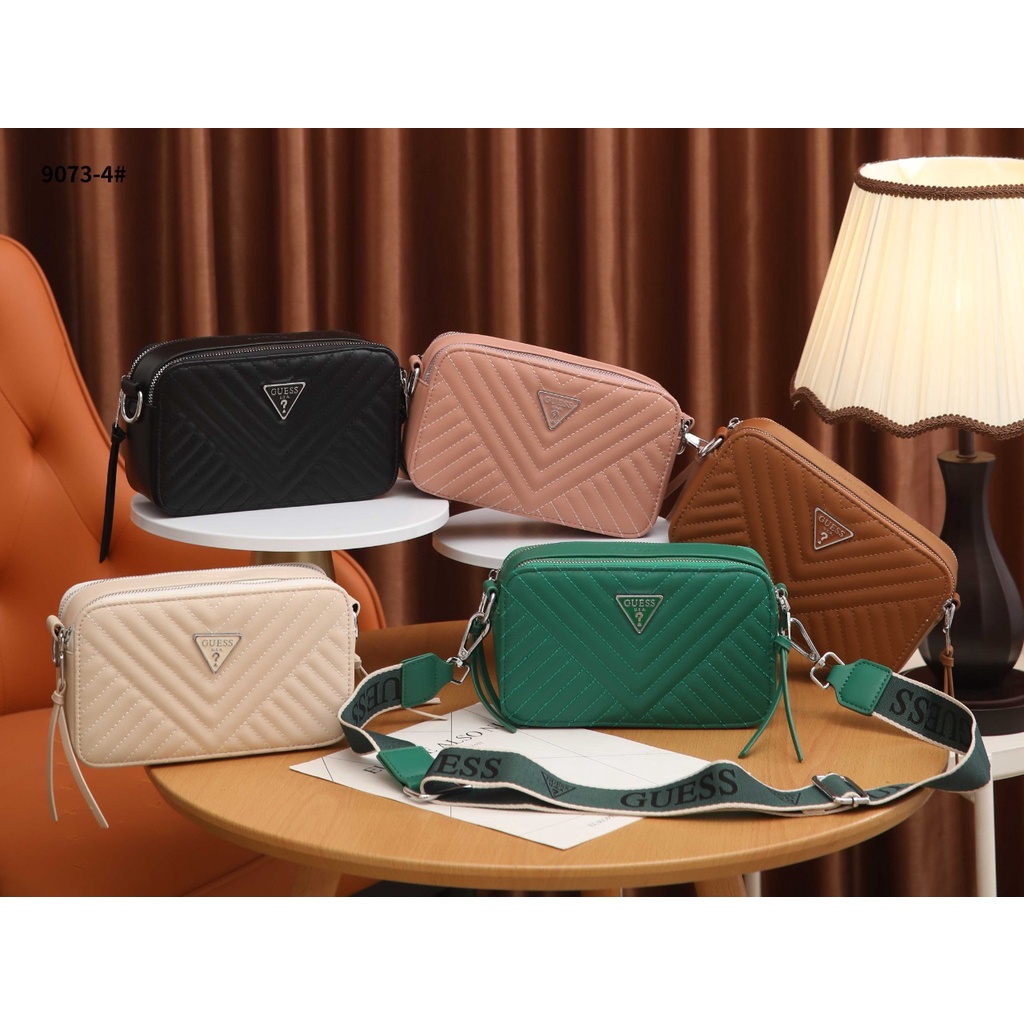 GU3SS Noelle Crossbody Camera Bag Quilted Lambskin #9073-4