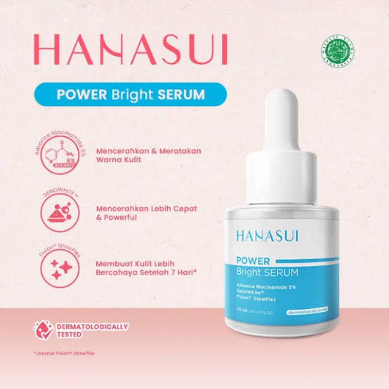 HANASUI POWER SERUM// HANASUI POWER BRIGHT SERUM