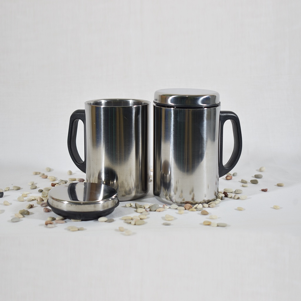 Mug Stainless Custom/Mug Kopi Stainles/Mug Stainless Grafir