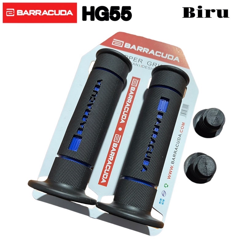 Handgrip Motor Hand Grip Barracuda Hg 55 Universal Buat Nmax ,Aerox ,Pcx ,Vario ,Vixion ,R15 ,Cbr150r Dll #handfat