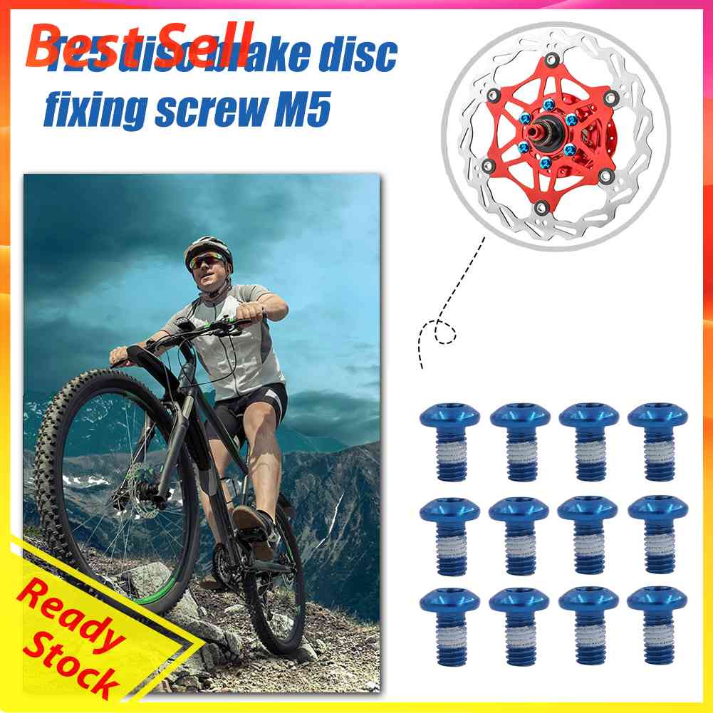 12pcs Baut Rotor Rem Cakram Sepeda Gunung Bahan Baja