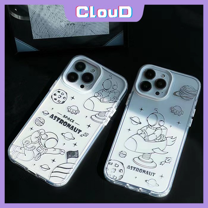 3in1 Casing Tpu Realme C35 C15 C12 C3 C25s C30 C33 C25Y C11 2021 5 5S 9i 5i 6i C25 C20A C21 Na21 Motif Astronot