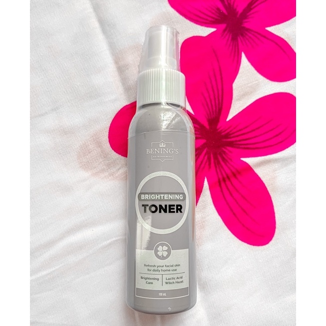 Toner Brightening Bening Skincare Dr Oky Pratama - Toner Untuk Wajah Glowing Bening's Clinic Benings