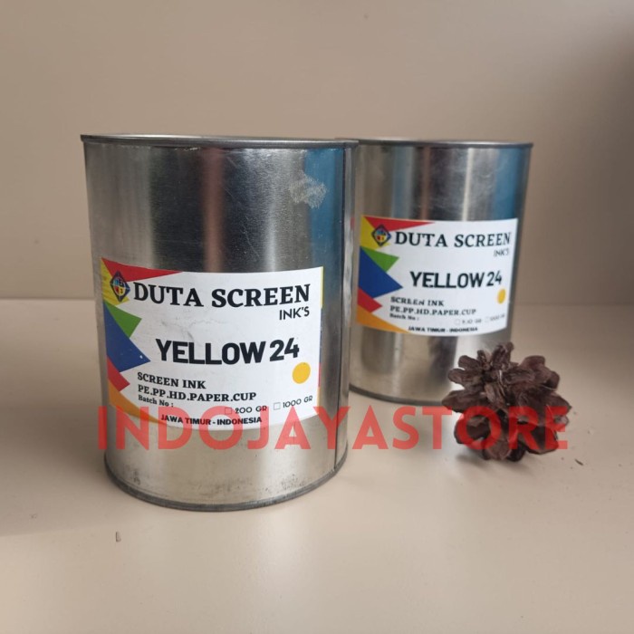 

Tinta Sablon Polymate Bukan Toyo Yellow 24 Kuning Duta Screen 1Kg [Populer]