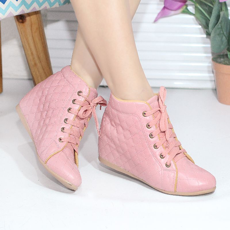 Sepatu boots wedges Brd 101