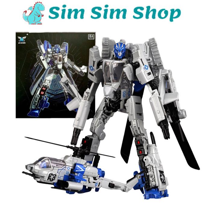 Mainan Figure Robot Transformers Deformation Toy Dropkick Hurricane