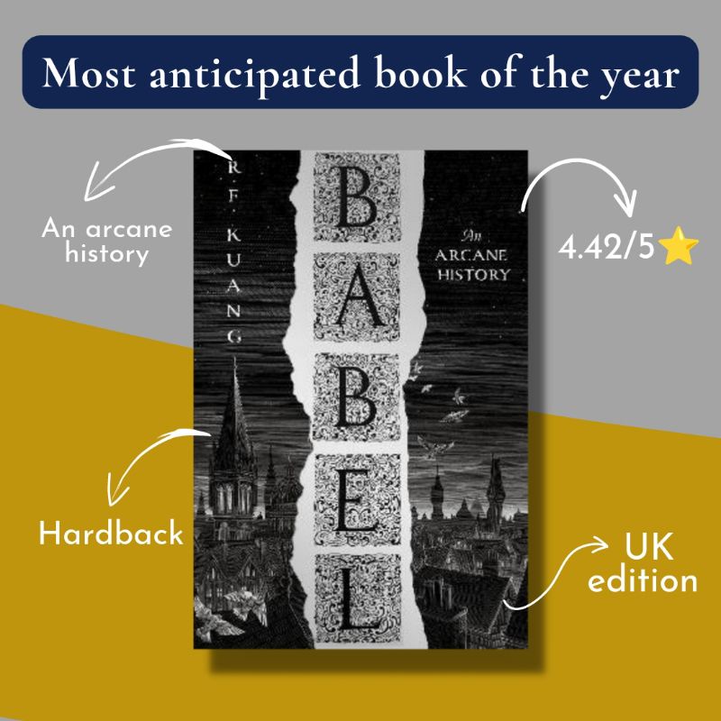 Babel Novel Buku Babel RF Kuang