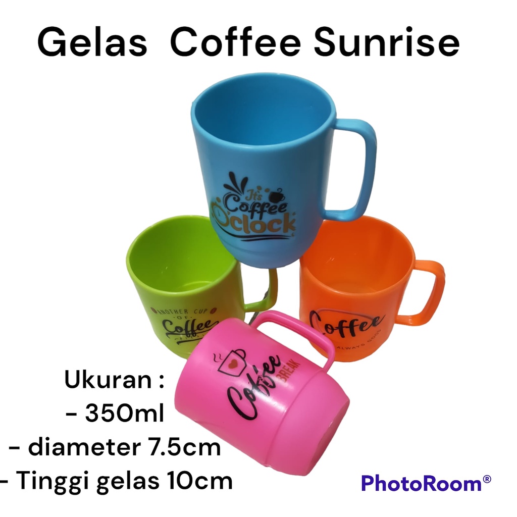 gelas minuman/cangkir kopi VENESIA/cangkir unik/mug cangkir  350ml