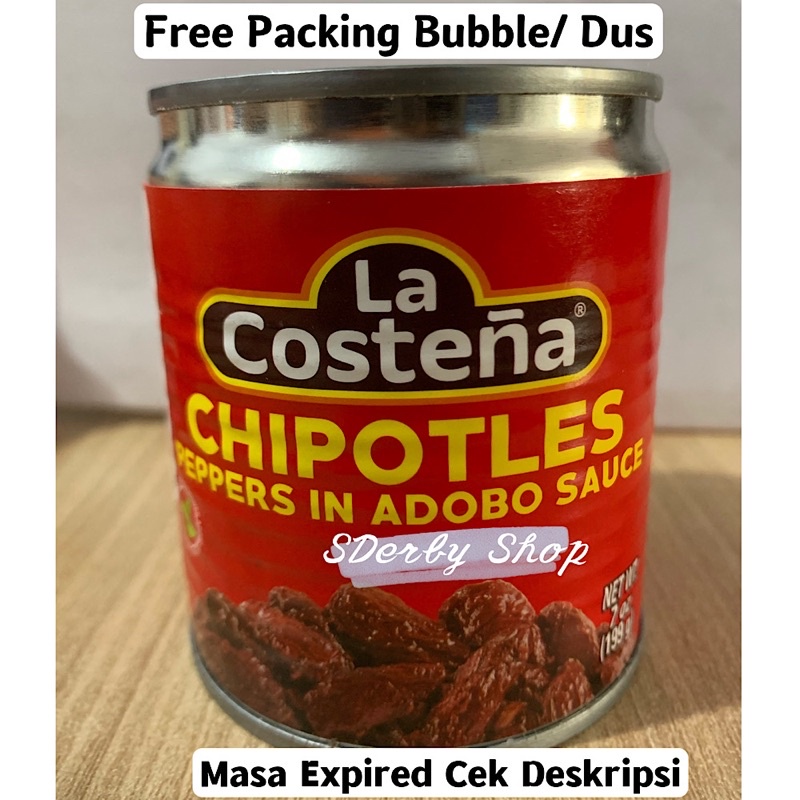 La Costena Chipotles Peppers in Adobo Sauce Lacostena