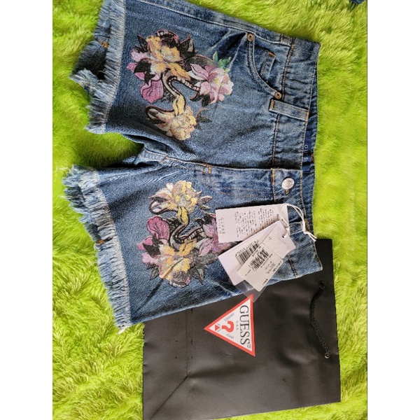 celana pendek jeans anak perempuan guess original store