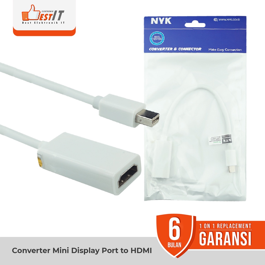 Converter Kabel Mini Display Port to HDMI / Mini DP to HDMI